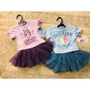 Girl's 12 Month Tutu Set Bundle
